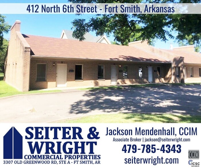 412 N 6th St, Fort Smith, AR for lease - Building Photo - Image 1 of 1