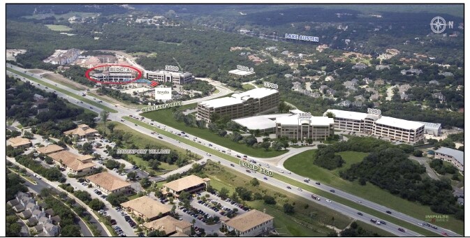 3600 N Capital of Texas Hwy, Austin, TX à louer - Aérien - Image 2 de 22