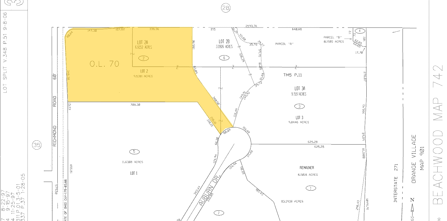 3000 Auburn Dr, Beachwood, OH for sale Plat Map- Image 1 of 1