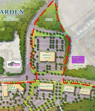 Plus de détails pour 00 S Main St, Rolesville, NC - Bureau/Médical à louer