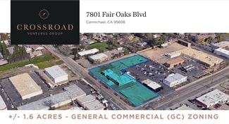 More details for 7801-7823 Fair Oaks Blvd, Carmichael, CA - Land for Sale