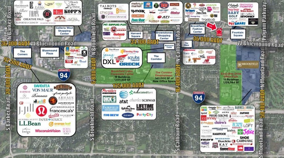 16460 W Bluemound Rd, Brookfield, WI à vendre - Aérien - Image 3 de 4