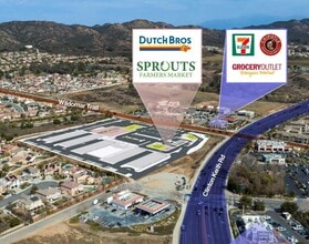 NWC Clinton Keith & Wildomar Trl, Wildomar, CA for lease Aerial- Image 1 of 1