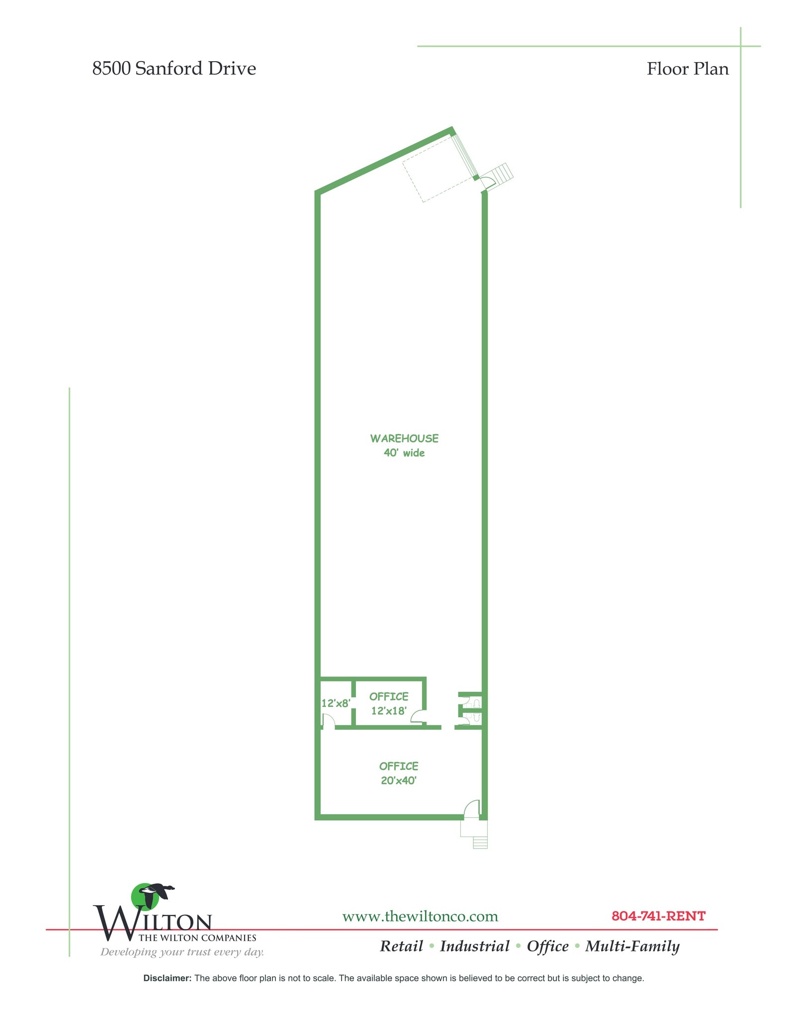 8400-8414 Sanford Dr, Richmond, VA for lease Site Plan- Image 1 of 1