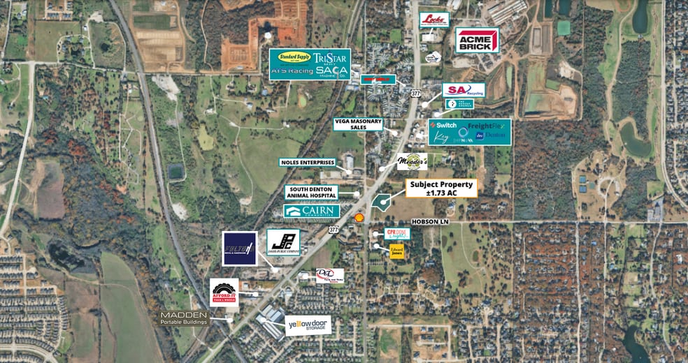 2707 Fort Worth Dr, Denton, TX for sale - Aerial - Image 2 of 2