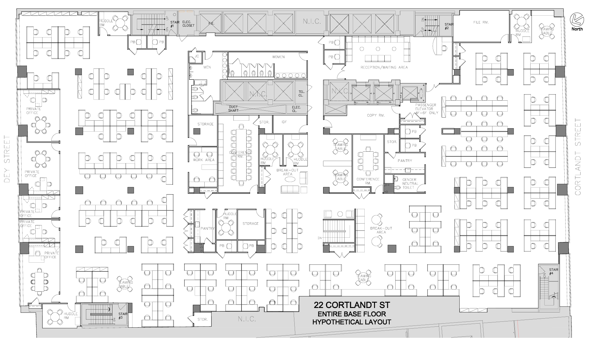 22 Cortlandt St, New York, NY for lease Floor Plan- Image 1 of 3
