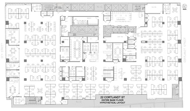 22 Cortlandt St, New York, NY for lease Floor Plan- Image 1 of 3