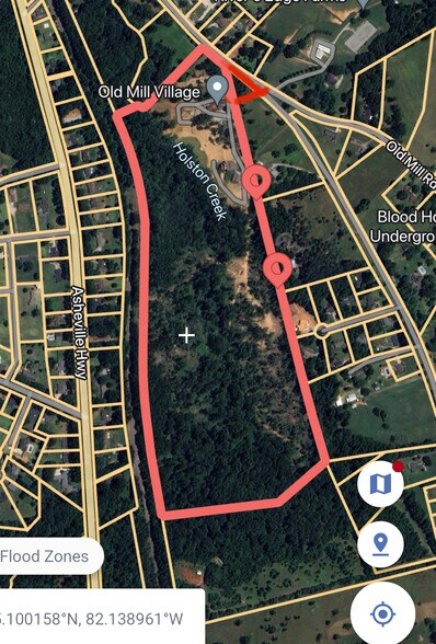 550 Old Mill Rd, Campobello, SC à vendre - Aérien - Image 2 de 9