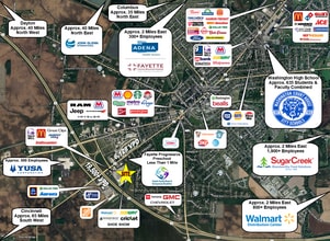1355-1359 Leesburg Ave, Washington Court House, OH - Aerial  map view - Image1