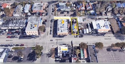 466 Santa Fe Dr, Denver, CO - AERIAL  map view