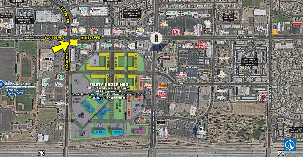 Longmore, Mesa, AZ à louer - Photo du bâtiment - Image 1 de 4