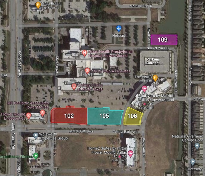 2460-2554 Central Park Avenue & 4460 N River Walk, Flower Mound, TX for sale - Building Photo - Image 2 of 2