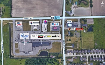16700 26 Mile Rd, Macomb Township, MI - Aerial  map view - Image1