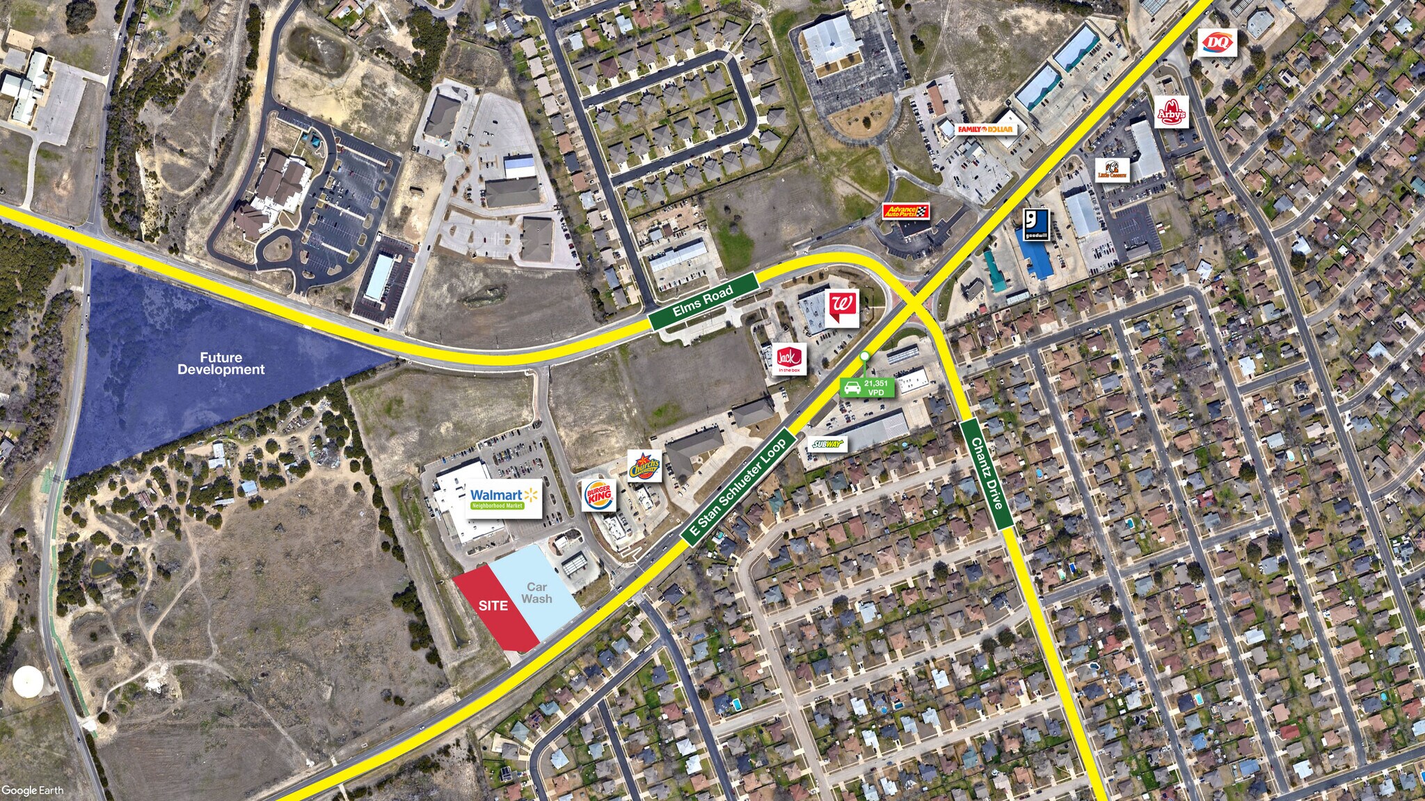 3803 Stan Schlueter loop, Killeen, TX à louer Aérien- Image 1 de 4