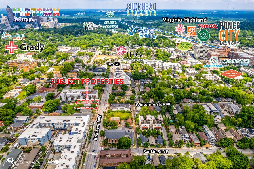 516 NE Boulevard, Atlanta, GA à vendre - Photo du bâtiment - Image 3 de 47
