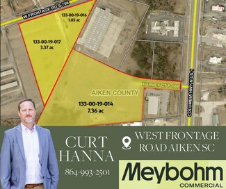 Plus de détails pour West Frontage rd, Aiken, SC - Terrain à vendre