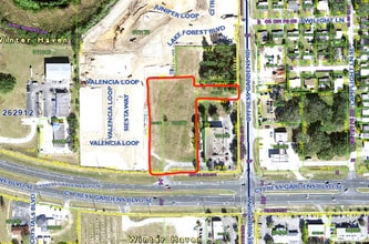 Cypress Gardens Blvd, Winter Haven, FL - AERIAL  map view - Image1