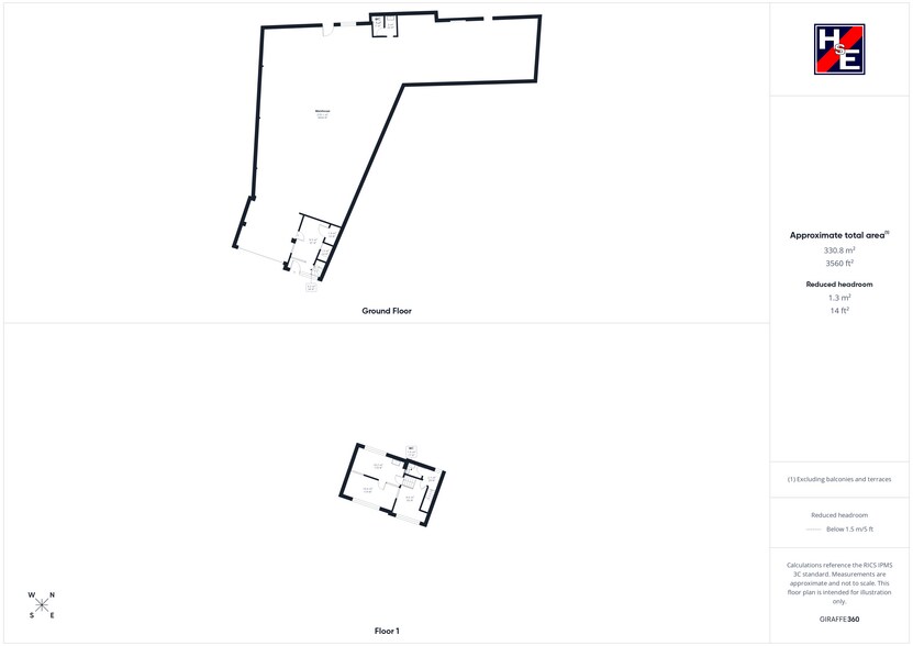 9A Manor Rd, Londres à vendre - Plan d’étage - Image 2 de 9