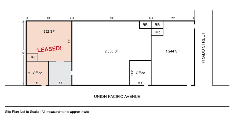 3747 Union Pacific Ave, Los Angeles, CA à louer - Plan de site - Image 2 de 4