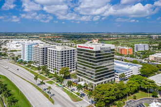 1645 Palm Beach Lakes Blvd, West Palm Beach, FL - Aérien  Vue de la carte - Image1