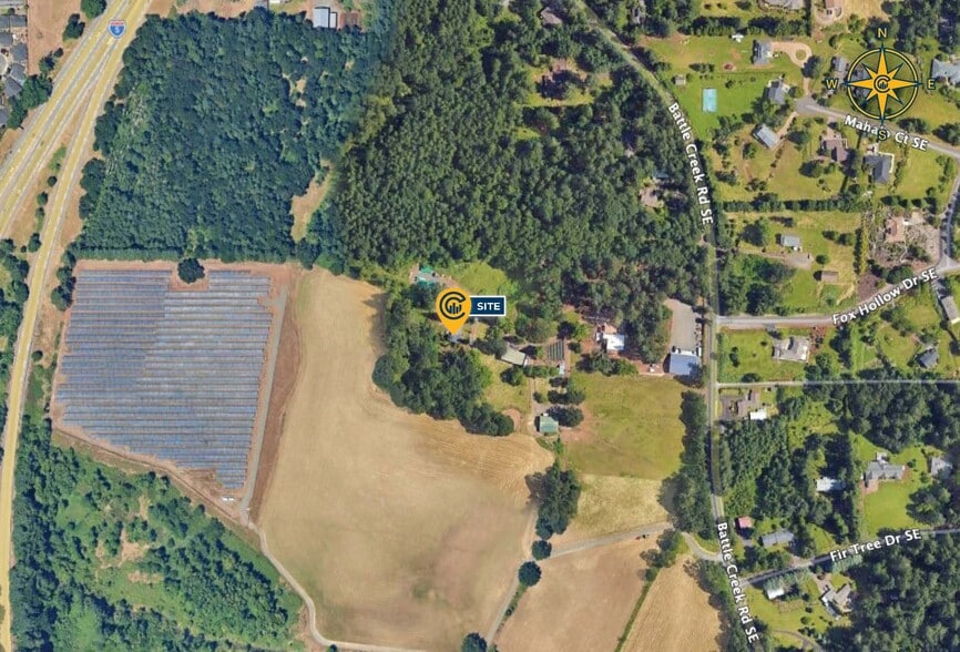 6525 Battle Creek Rd SE, Salem, OR for sale - Aerial - Image 2 of 7