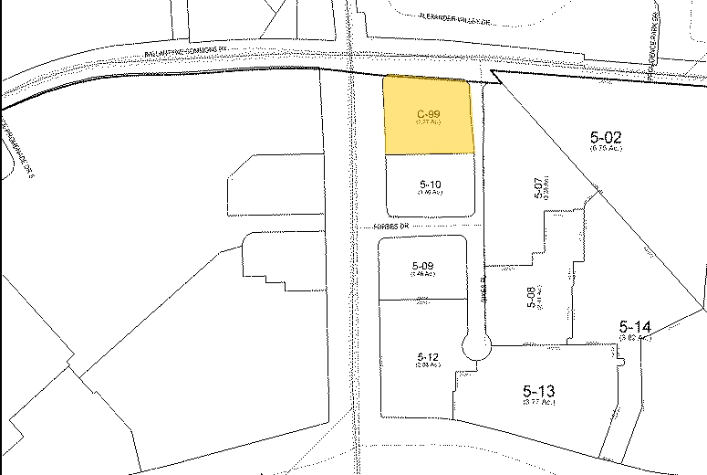 10815 Sikes Pl, Charlotte, NC for sale - Plat Map - Image 2 of 8