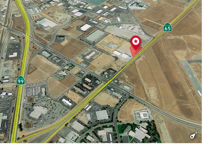 Hwy 65, Bakersfield, CA for lease - Aerial - Image 1 of 2