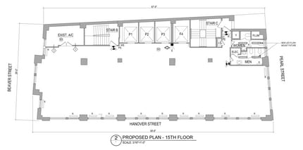 11 Hanover Sq, New York, NY à louer Plan d’étage- Image 1 de 1