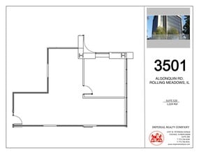 3501 Algonquin Rd, Rolling Meadows, IL for lease Site Plan- Image 1 of 1
