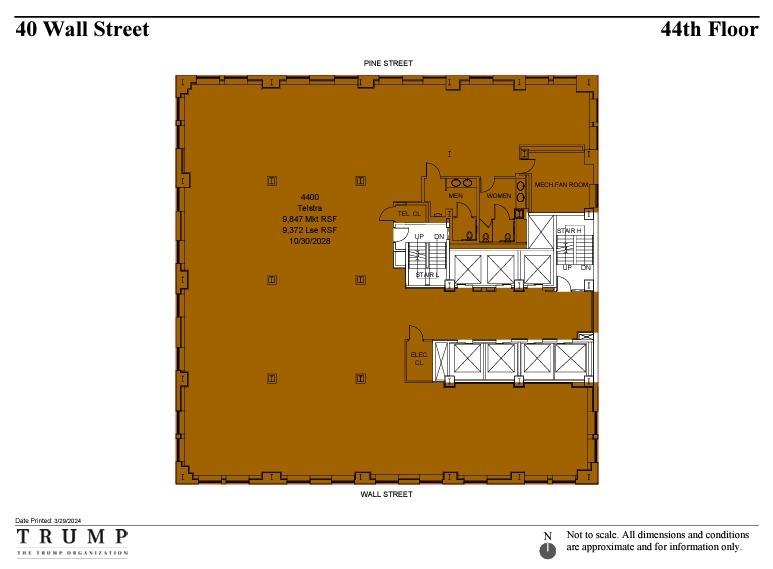 40 Wall St, New York, NY for lease Floor Plan- Image 1 of 1