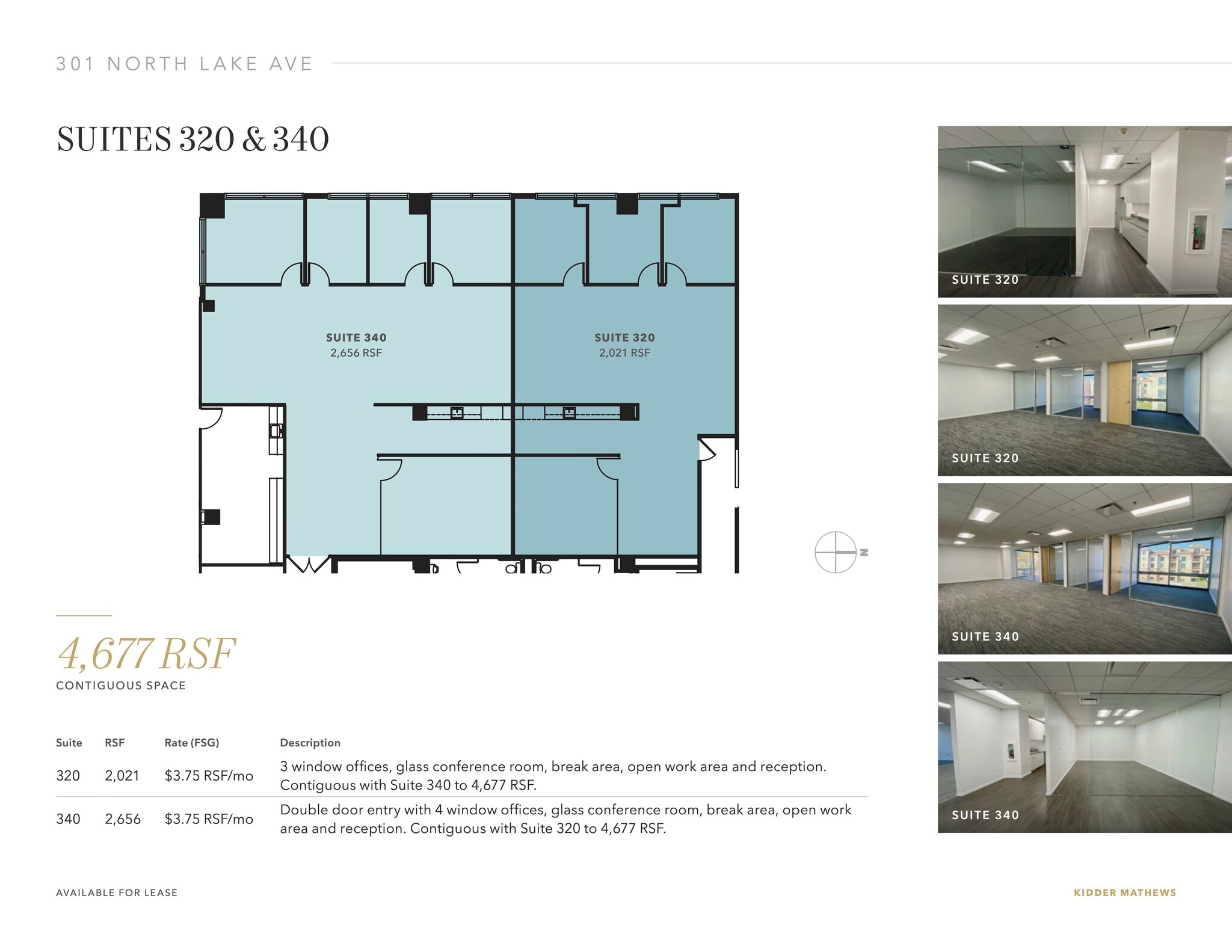 301 N Lake Ave, Pasadena, CA for lease Floor Plan- Image 1 of 3