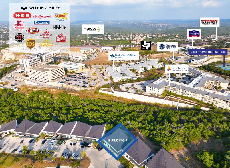 3503 Wild Cherry Dr, Lakeway, TX à vendre - Aérien - Image 3 de 6