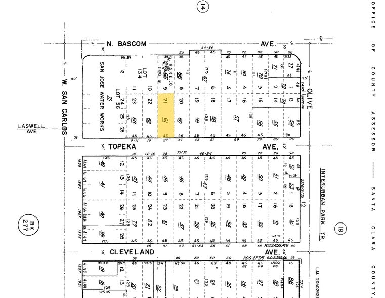 27 Topeka Ave, San Jose, CA à vendre - Plan cadastral - Image 3 de 67