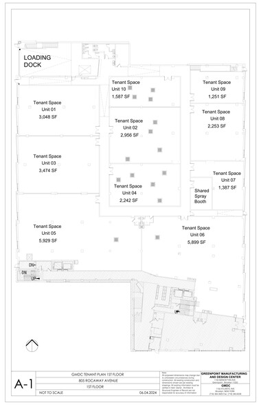 805 Rockaway ave, Brooklyn, NY for lease - Site Plan - Image 2 of 2