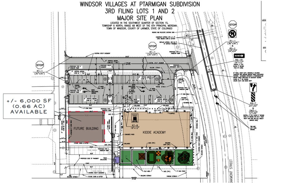 NEC I-25 & HWY 392, Windsor, CO for lease - Site Plan - Image 3 of 3