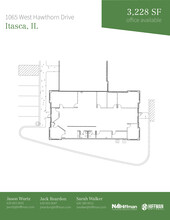 1091-1099 W Hawthorn Dr, Itasca, IL for lease Floor Plan- Image 1 of 1