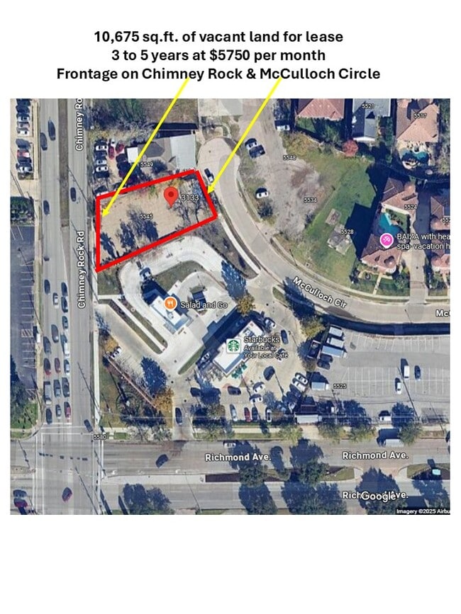 More details for 3133 Chimney Rock Rd, Houston, TX - Land for Lease