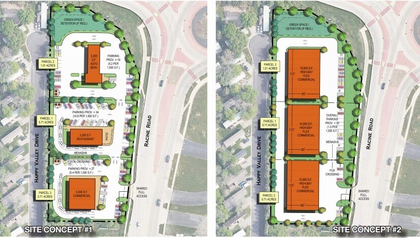 Racine Rd, Menasha, WI à vendre Photo du bâtiment- Image 1 de 1