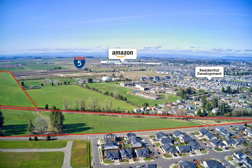 1505 S Boones Ferry Rd, Woodburn, OR à vendre - Aérien - Image 2 de 5