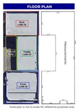4223-4225 30th St, San Diego, CA à louer Plan d’étage- Image 1 de 8
