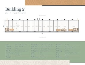 1485 Goodwin Rd, Apex, NC à louer Plan d’étage- Image 1 de 2