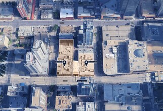 10310 102nd Ave NW, Edmonton, AB - AERIAL map view