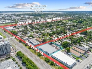 201-215 SW 21st St, Fort Lauderdale, FL - Aerial map view - Image1