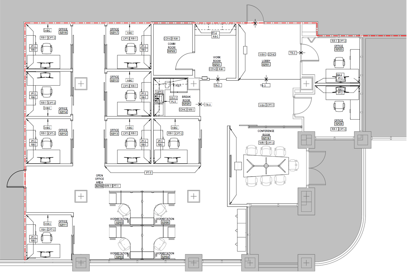 6701 Democracy Blvd, Bethesda, MD à louer Plan d’étage- Image 1 de 6