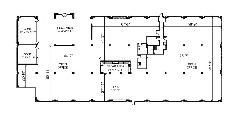 950 Tower Ln, Foster City, CA à louer Plan d’étage- Image 1 de 1