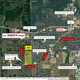 Plus de détails pour NEC Laraway & Wolf Rd, Frankfort, IL - Terrain à vendre