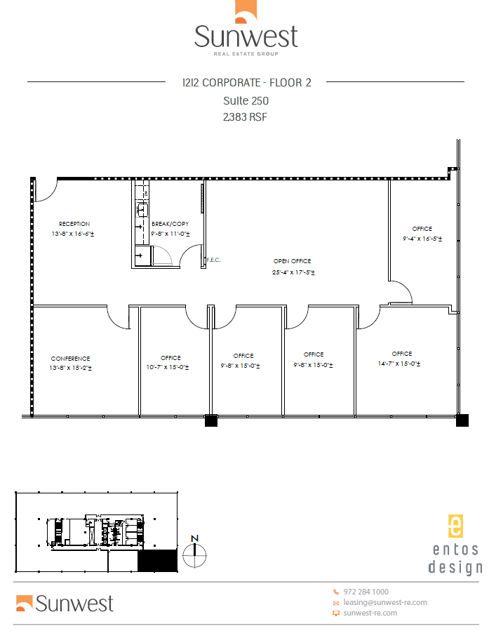 1212 Corporate Dr, Irving, TX à louer Plan d  tage- Image 1 de 1