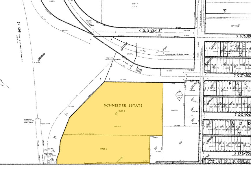 309 S Cloverdale St, Seattle, WA à louer - Plan cadastral - Image 3 de 3