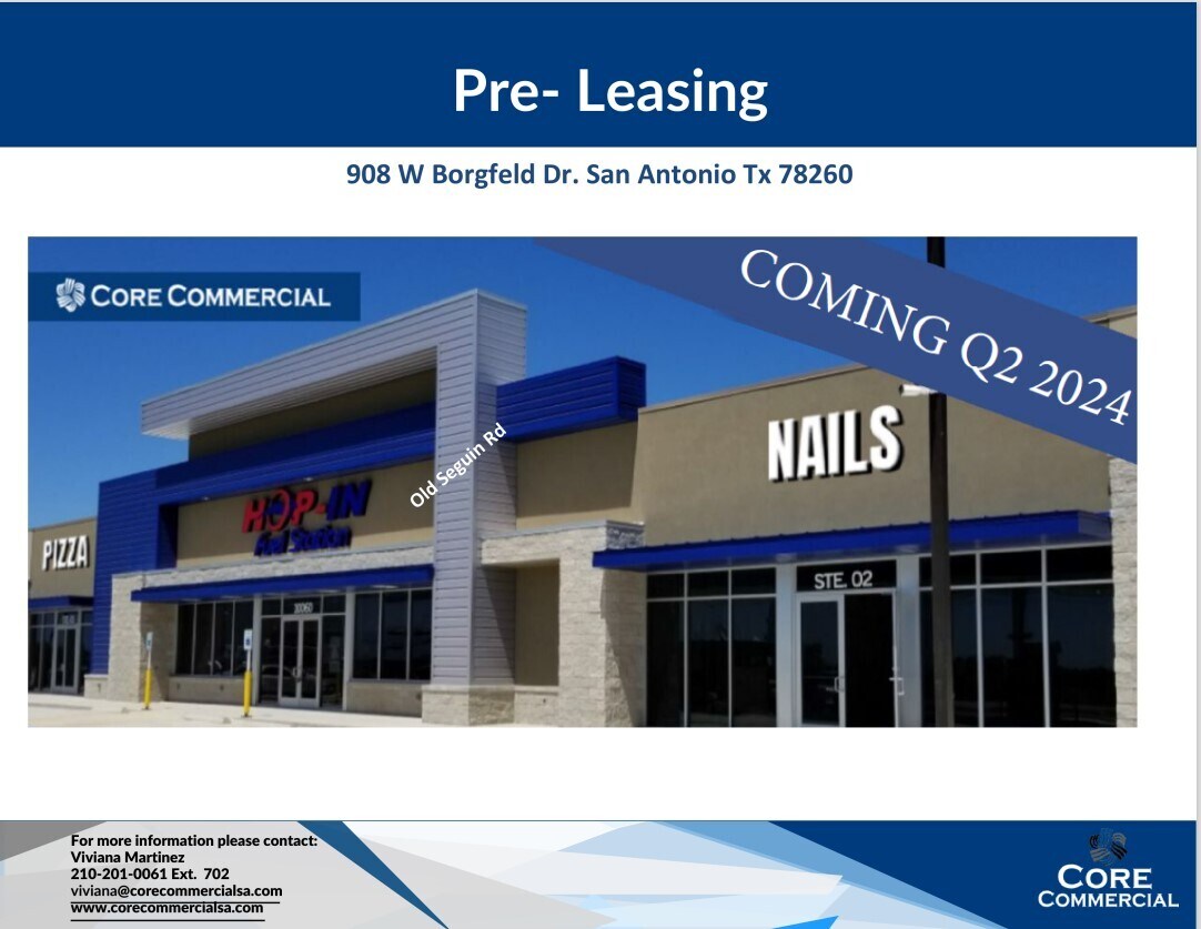 908 W Borgfeld Dr, San Antonio, TX for lease Building Photo- Image 1 of 7