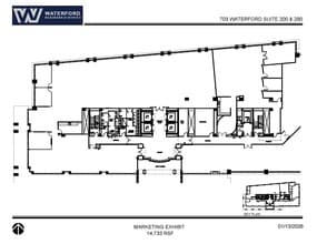 5200 Waterford District Dr, Miami, FL à louer Plan d’étage- Image 1 de 1